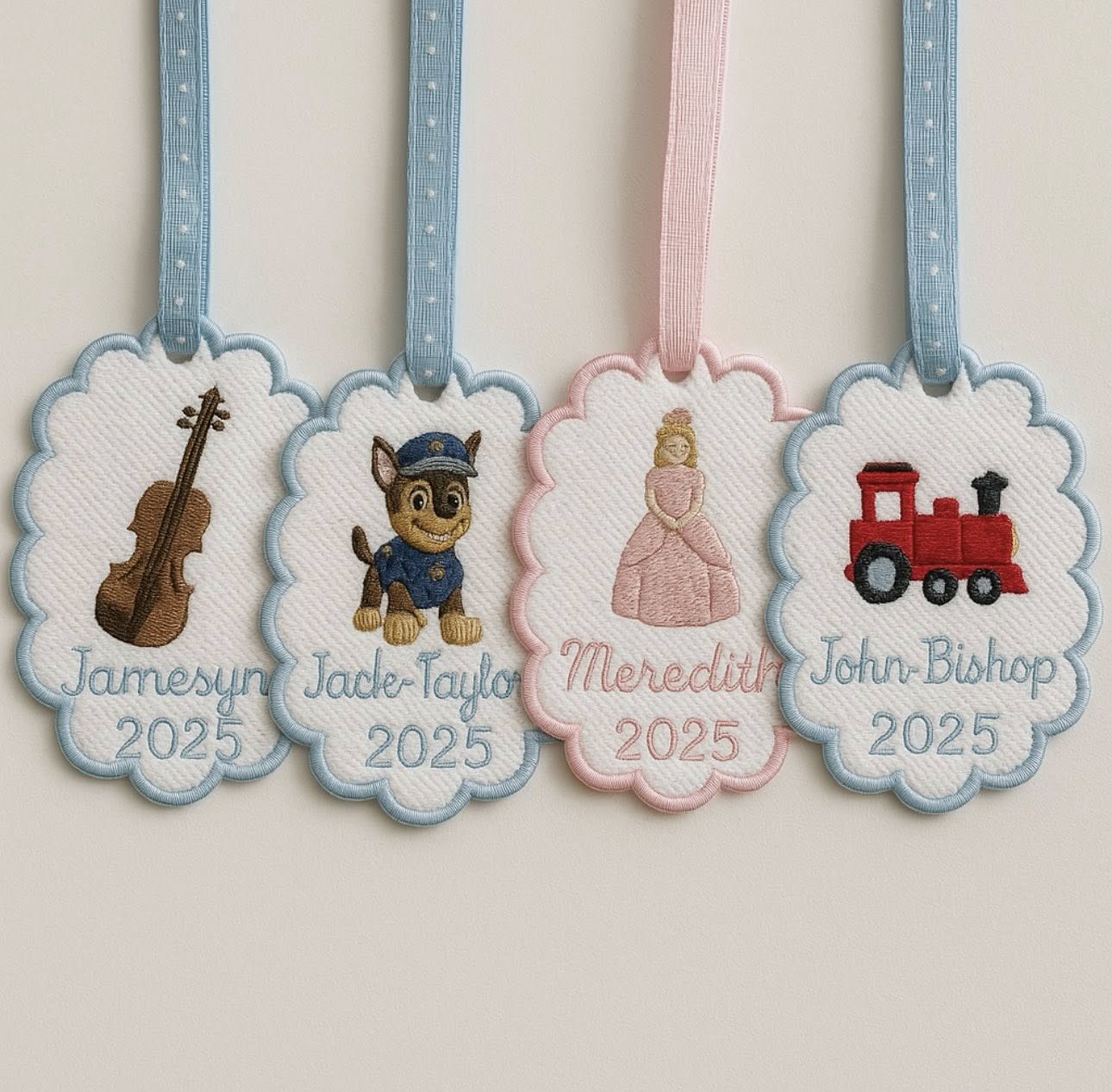 Personalized & Handwritten Ornaments