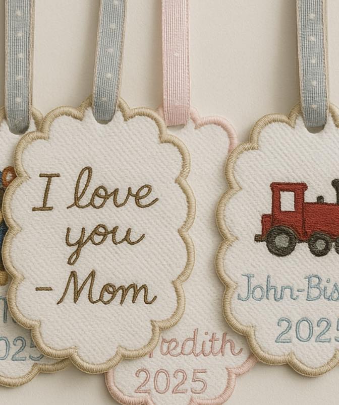 Personalized & Handwritten Ornaments