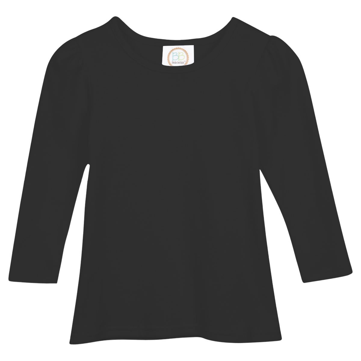 Girls Long Sleeve Plain T-Shirt (Bundle Pricing)