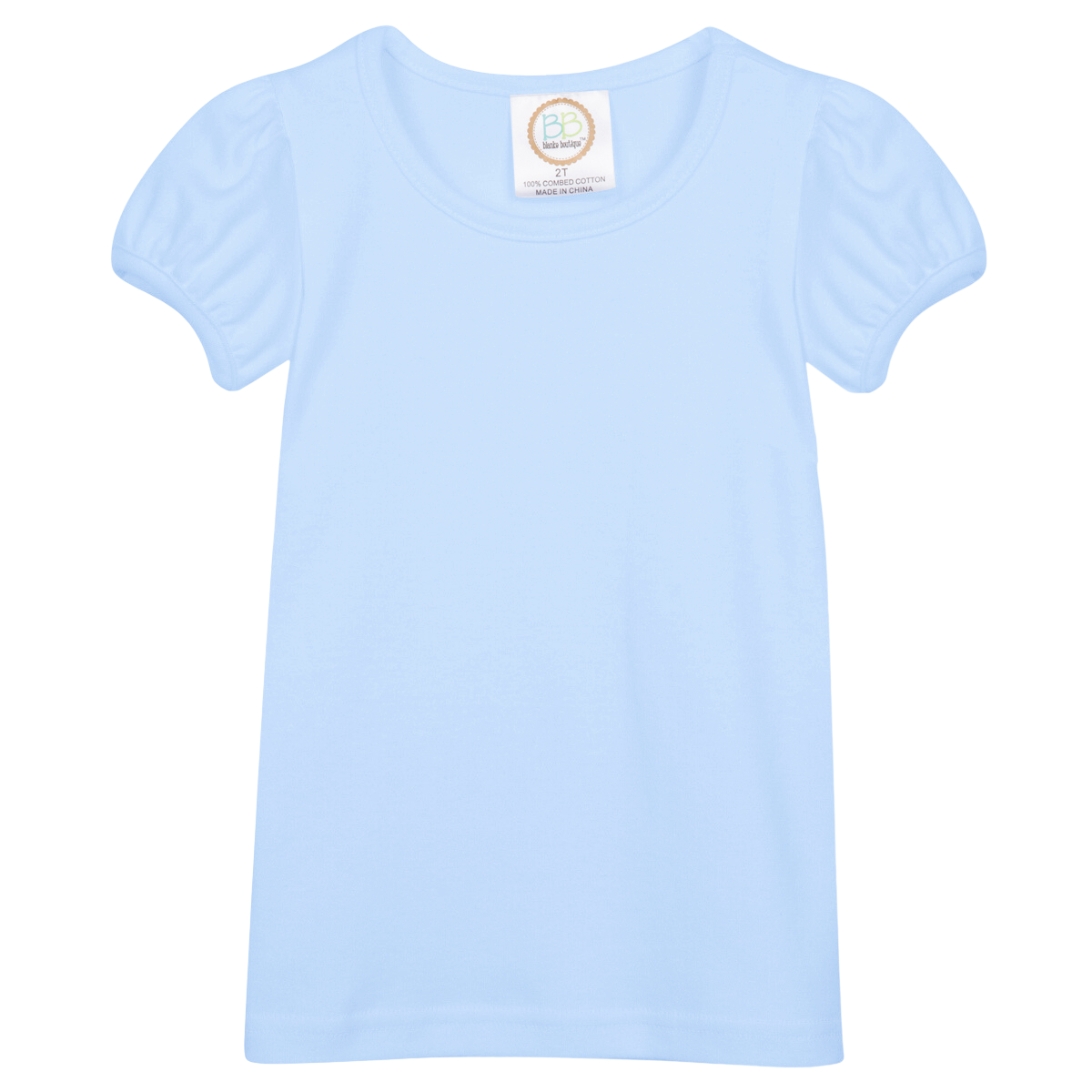 Girls Short Sleeve Plain T-Shirt (Bundle Pricing)