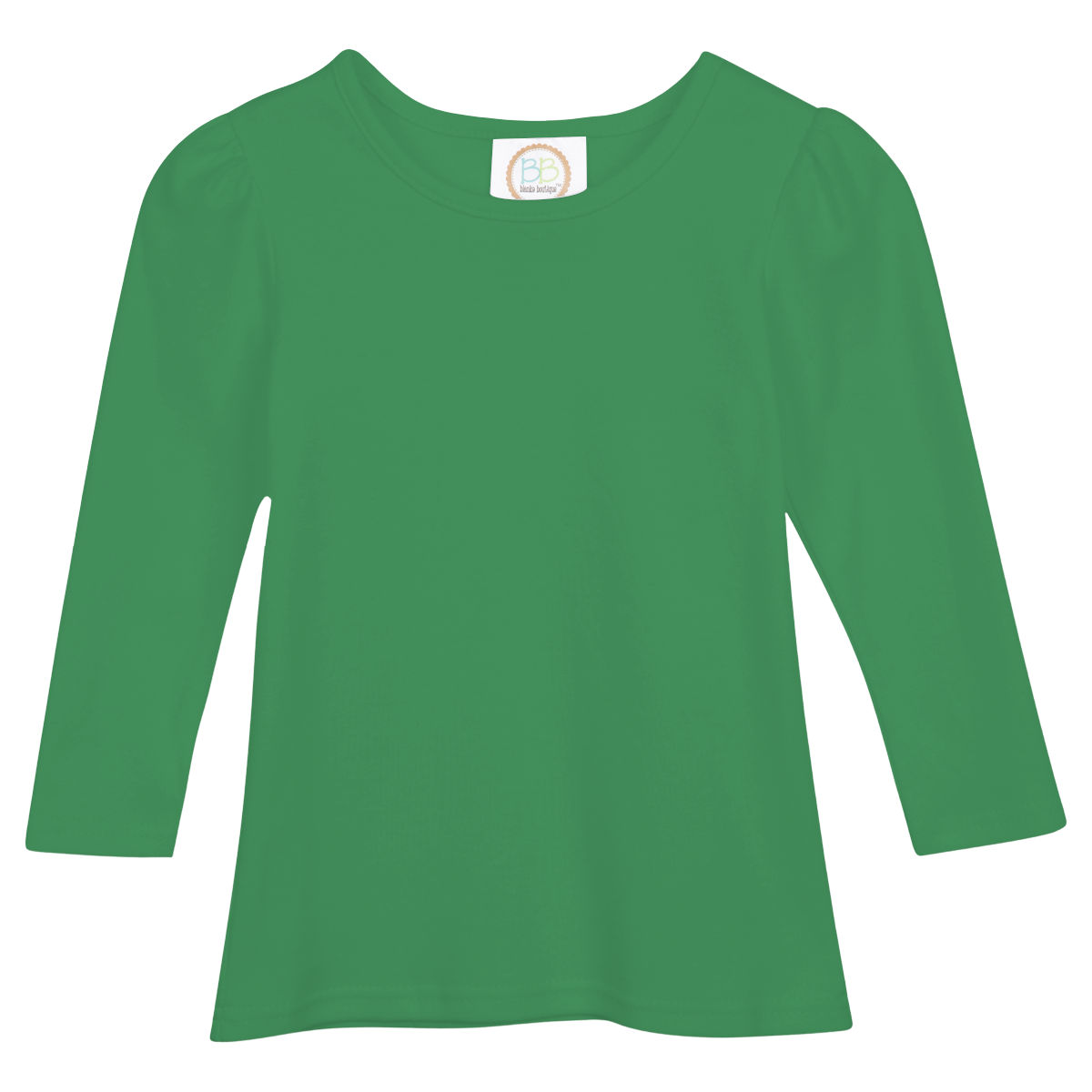 Girls Long Sleeve Plain T-Shirt (Bundle Pricing)