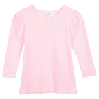 Girls Long Sleeve Plain T-Shirt