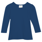 Girls Long Sleeve Plain T-Shirt