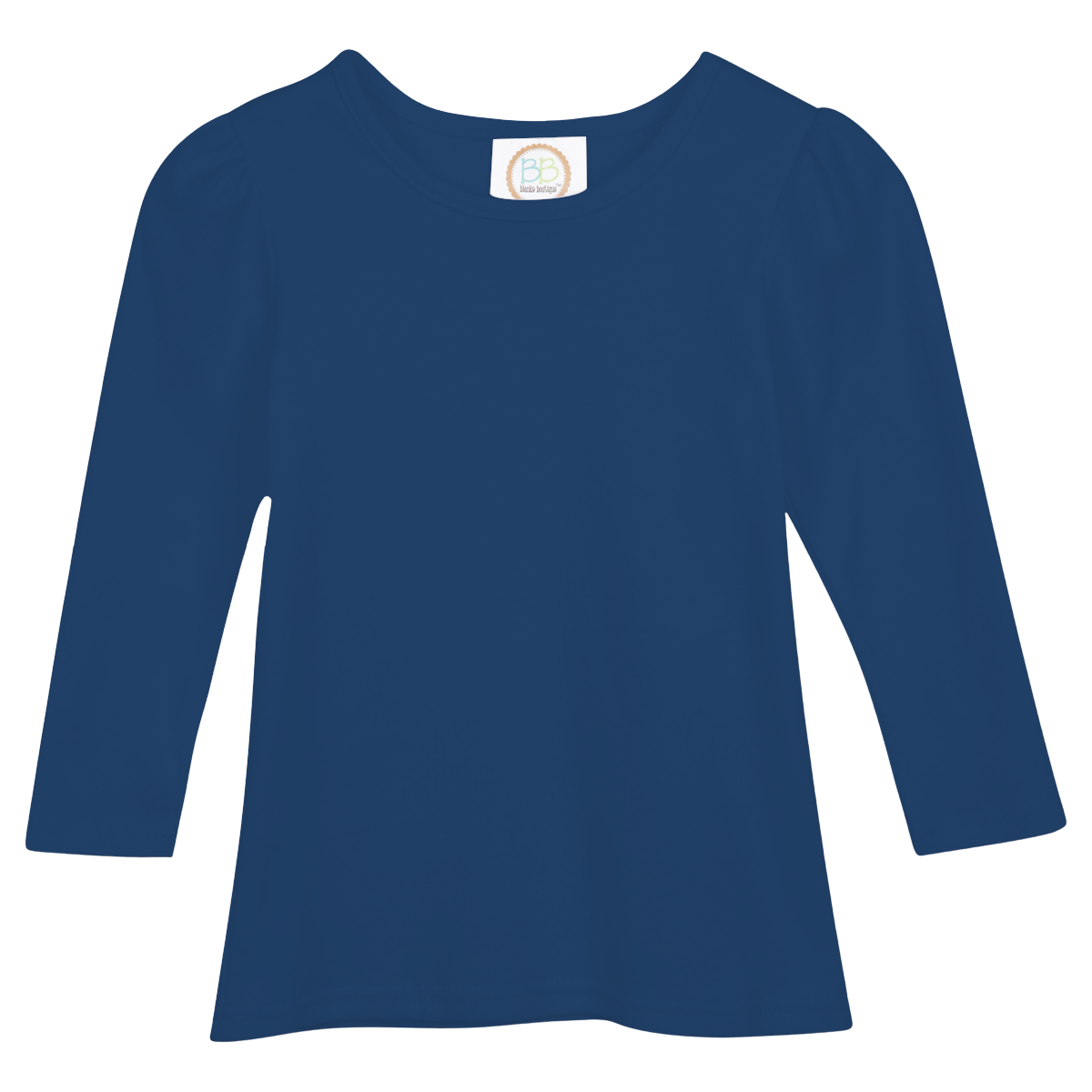 Girls Long Sleeve Plain T-Shirt (Bundle Pricing)
