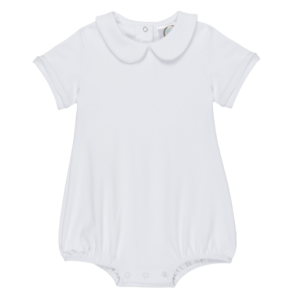 Boys Short Sleeved Peter Pan Bubble