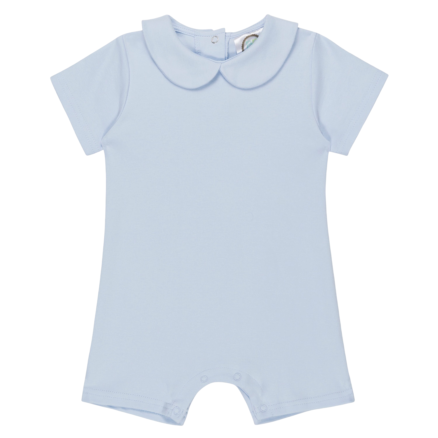 Boys Short Sleeved Peter Pan Romper