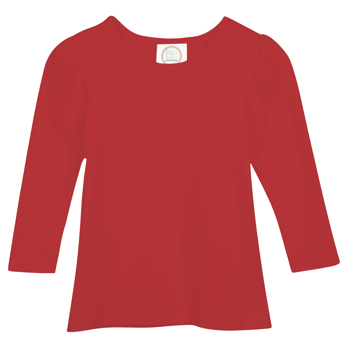 Girls Long Sleeve Plain T-Shirt (Bundle Pricing)