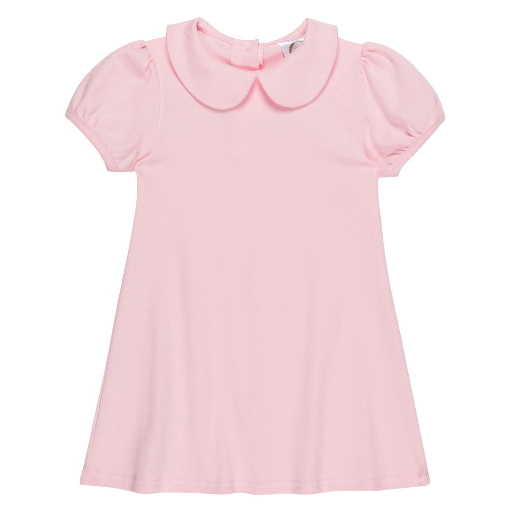 Girls Short Sleeve Peter Pan Dress