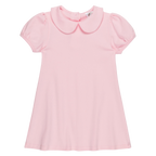 Girls Short Sleeve Peter Pan Dress