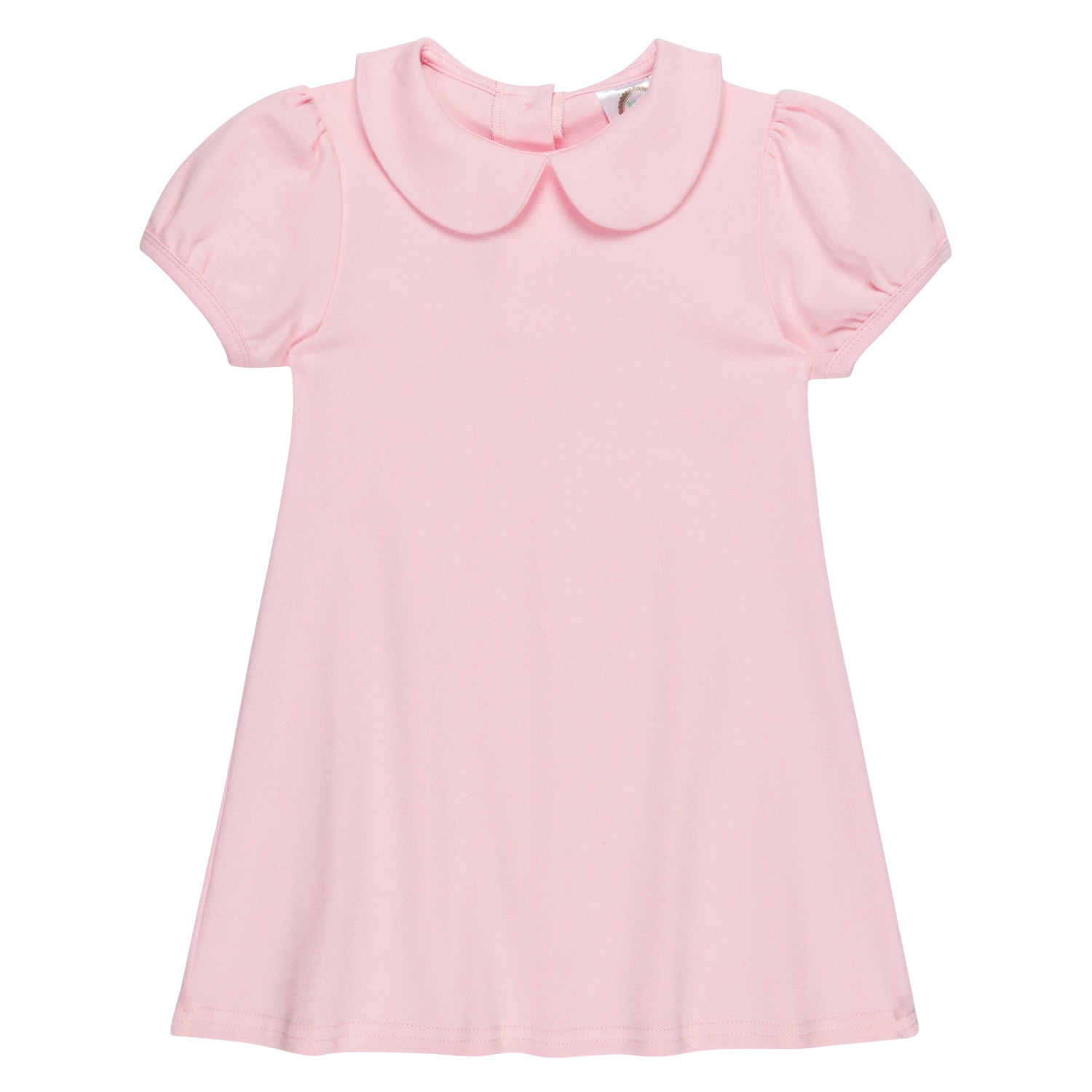 Girls Short Sleeve Peter Pan Dress