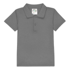 Boys Short Sleeve Polo Style Collared Shirt