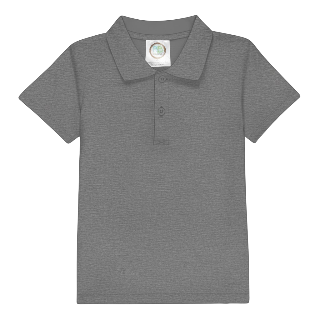 Boys Short Sleeve Polo Style Collared Shirt
