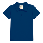 Boys Short Sleeve Polo Style Collared Shirt