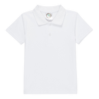 Boys Short Sleeve Polo Style Collared Shirt