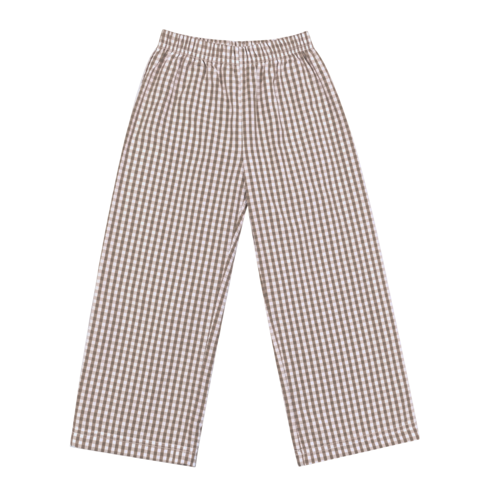 Boys Gingham Pants