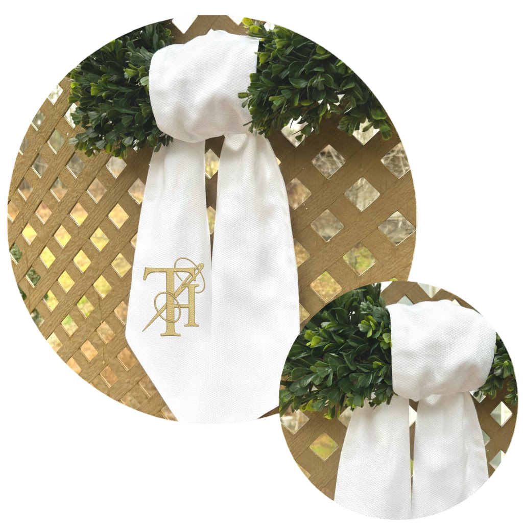 Classic Wreath Sash
