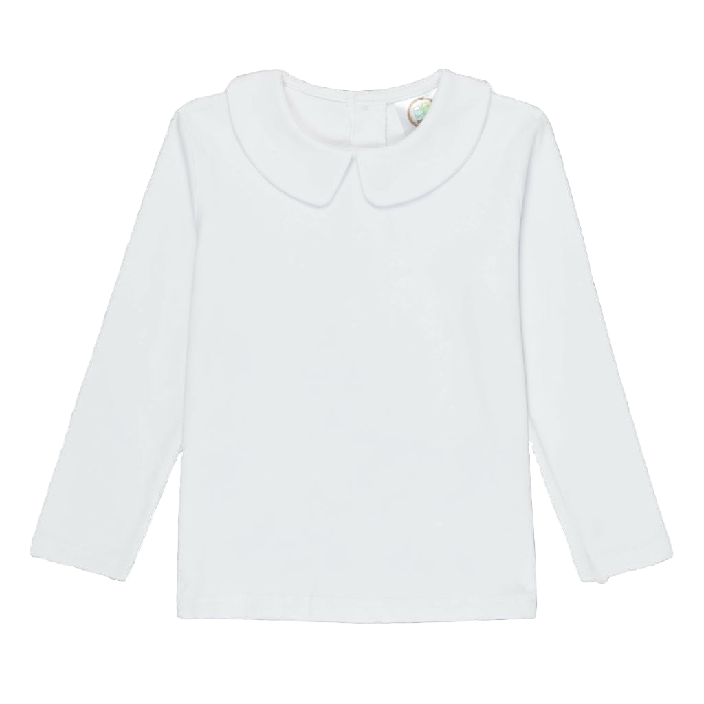 Boys Long Sleeve Peter Pan Collar Shirt