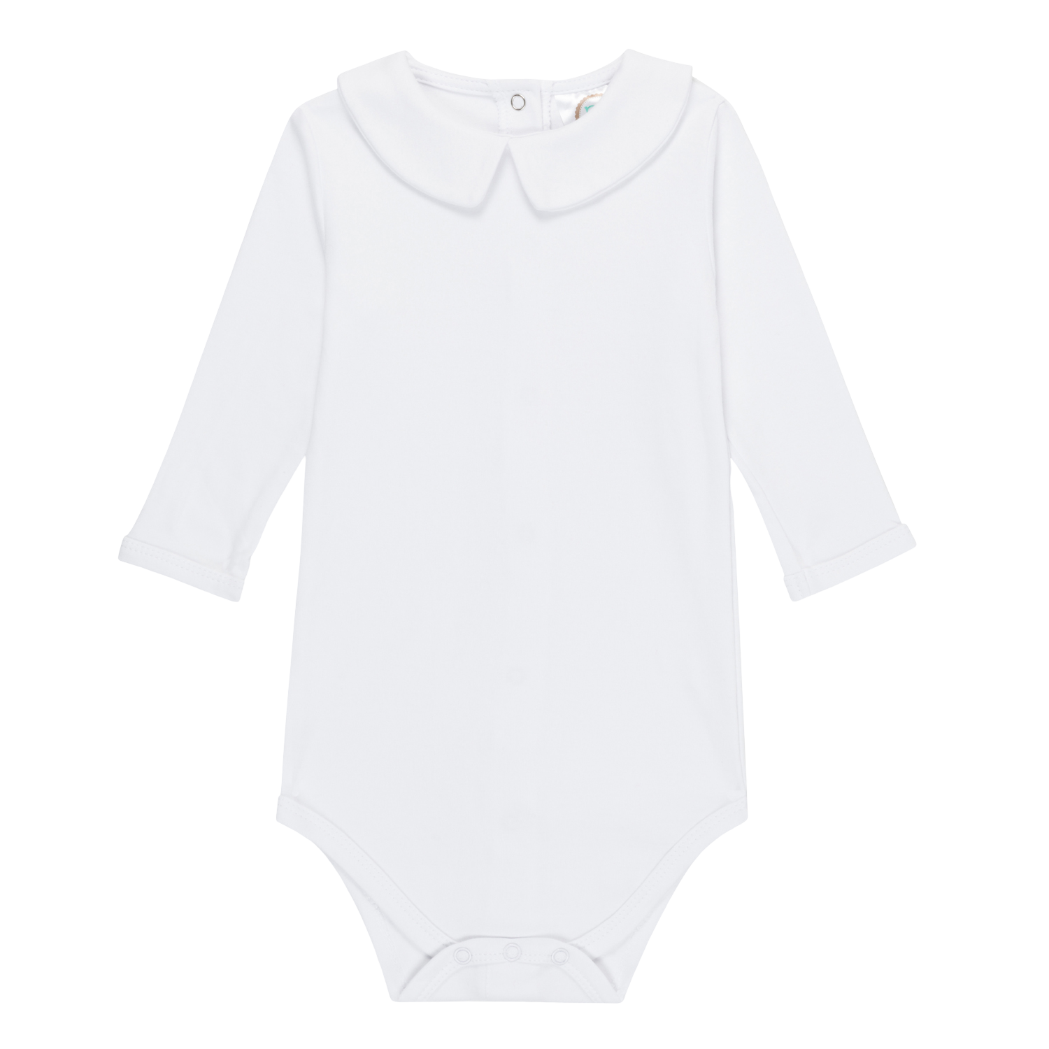 Boys Long Sleeve Peter Pan Collar Infant Bodysuit