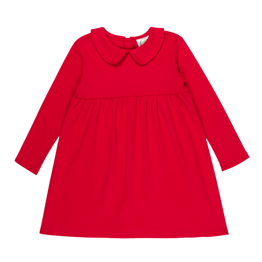 Girls Long Sleeve Peter Pan Dress