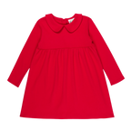 Girls Long Sleeve Peter Pan Dress