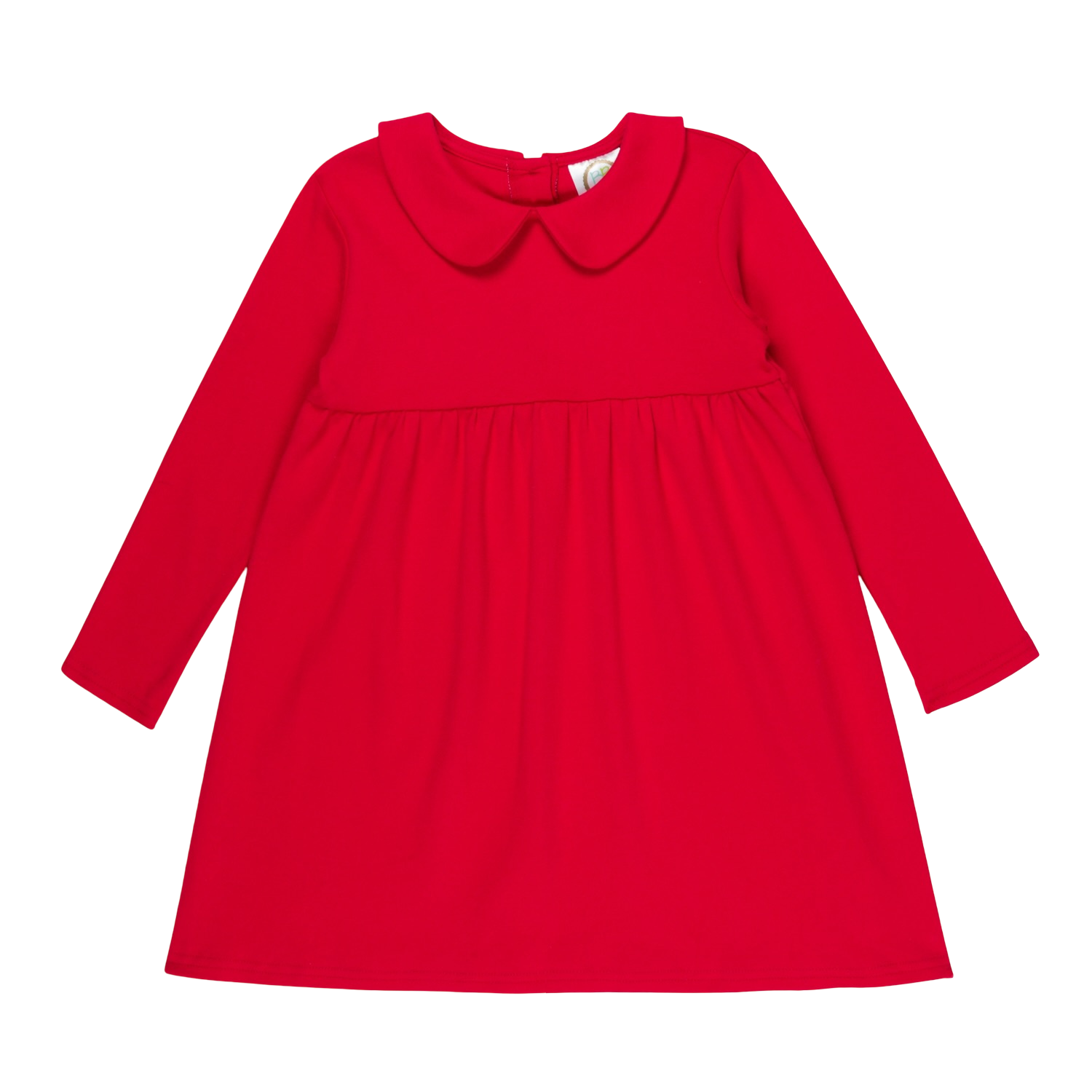 Girls Long Sleeve Peter Pan Dress