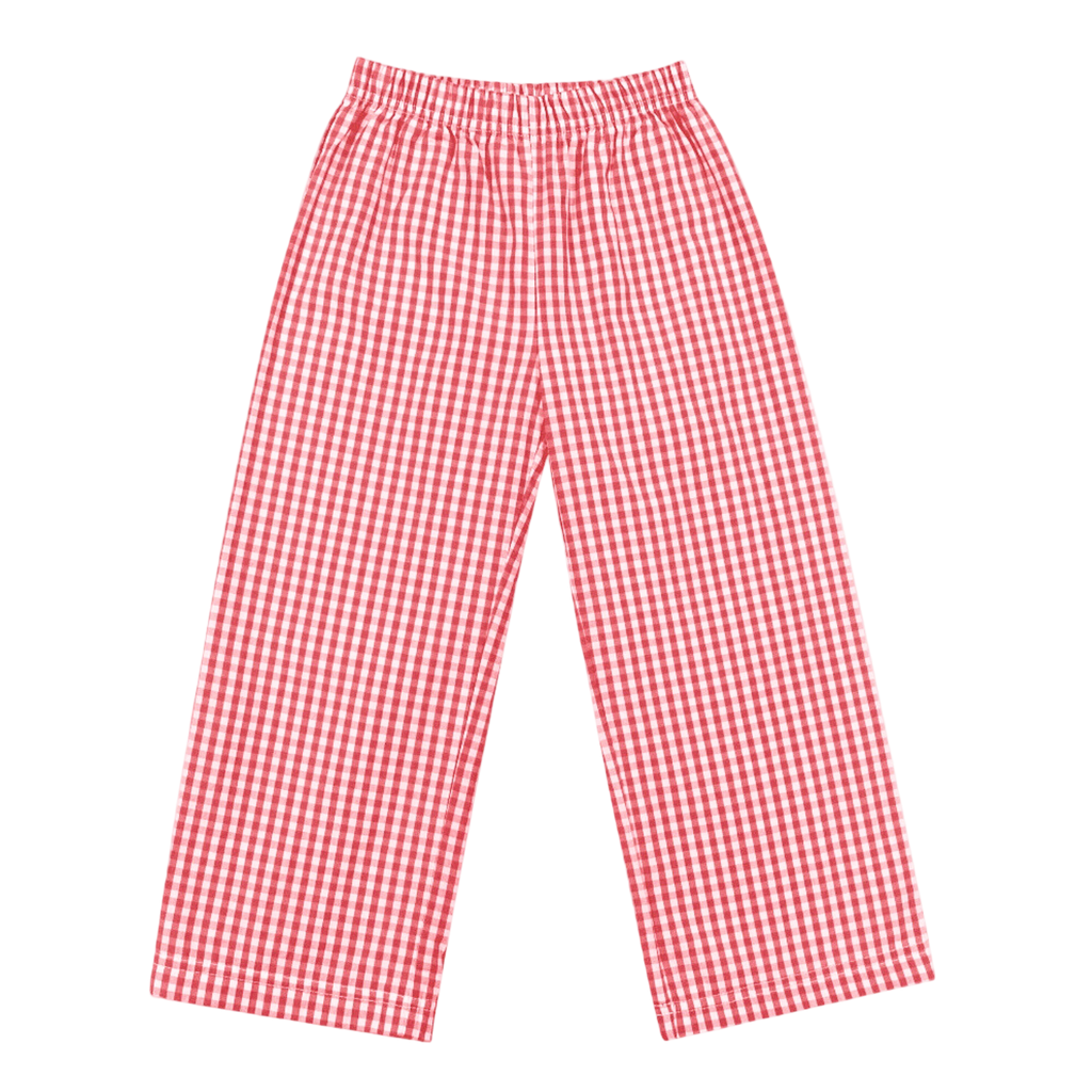 Boys Gingham Pants