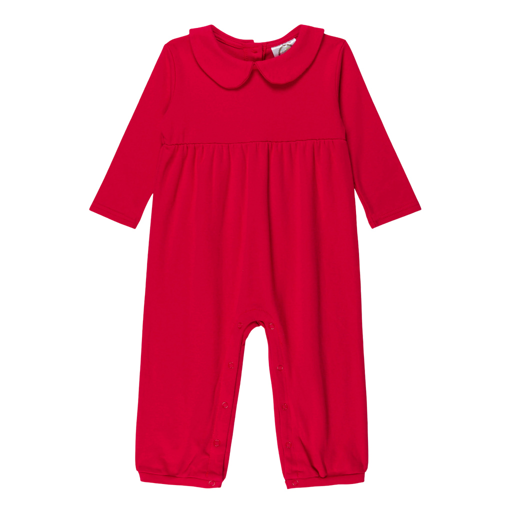 Boys Long Sleeved Peter Pan Romper