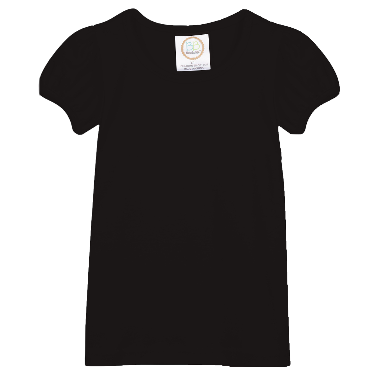 Girls Short Sleeve Plain T-Shirt (Bundle Pricing)