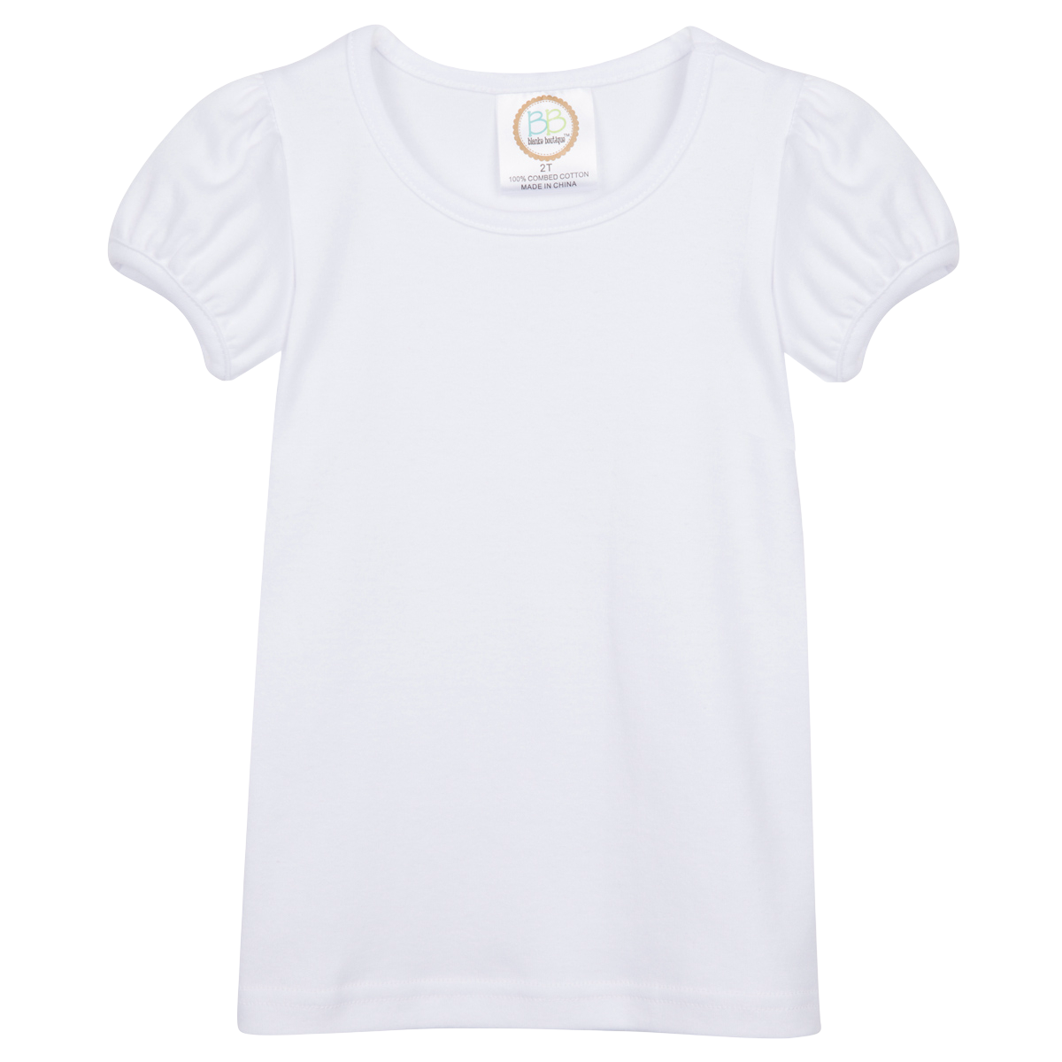 Girls Short Sleeve Plain T-Shirt (Bundle Pricing)