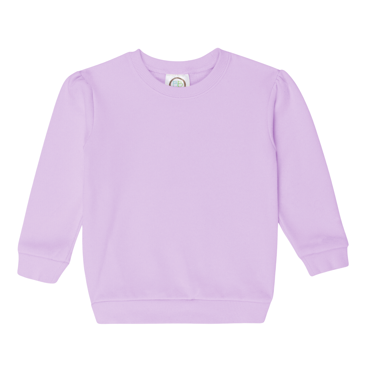 Girls Puff Sleeve Sweatshirt