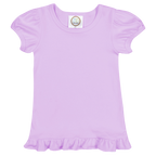 Girls Short Sleeve Ruffle T-Shirt