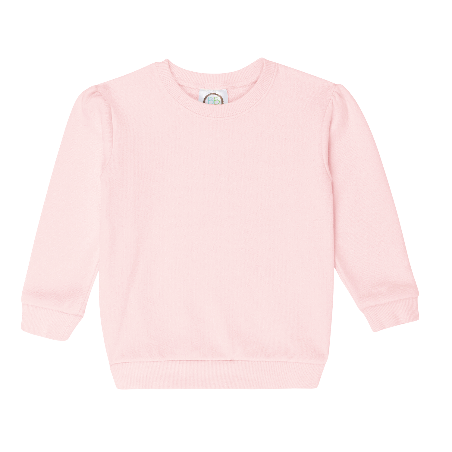 Girls Puff Sleeve Sweatshirt